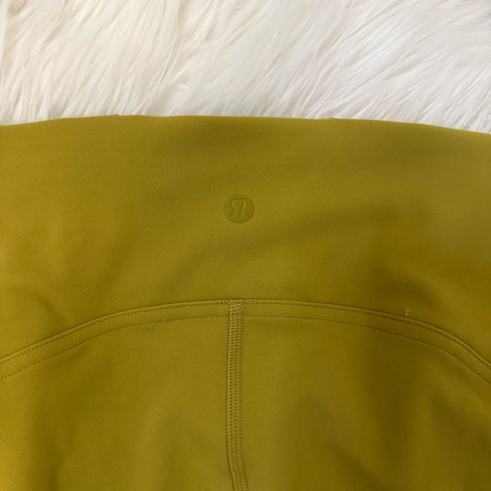 [Lululemon Athletica] Bright Green Leggings - Size 12 - Picture 6 of 6